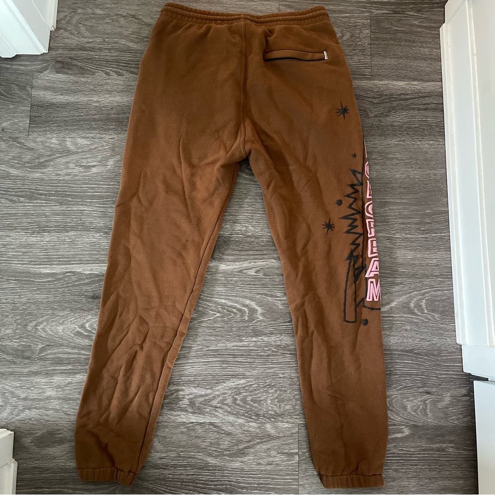 Icecream Brown Joggers for Men Size Large - Picture 4 of 5